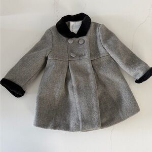 Edgehill collection Gray Double-Breasted Coat